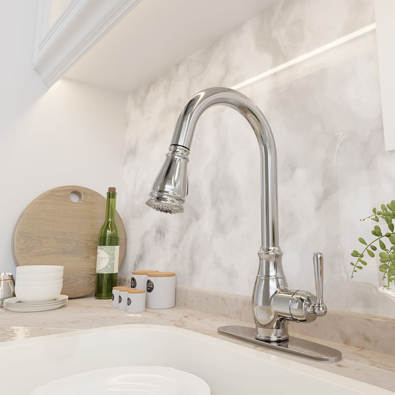 Pull-Down Kitchen Faucet
