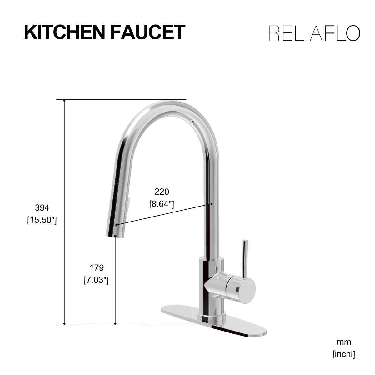 Pull-Down Kitchen Faucet