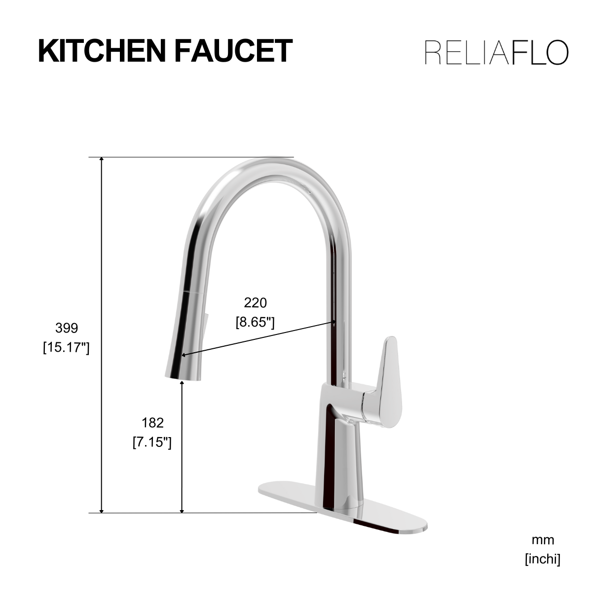 Pull-Down Kitchen Faucet
