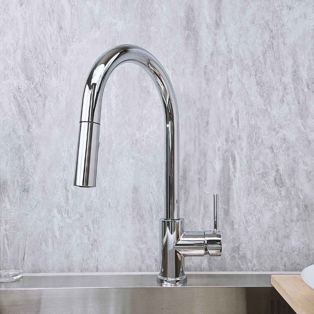 Pull-Down Kitchen Faucet