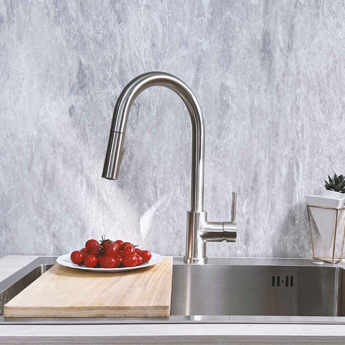 Pull-Down Kitchen Faucet