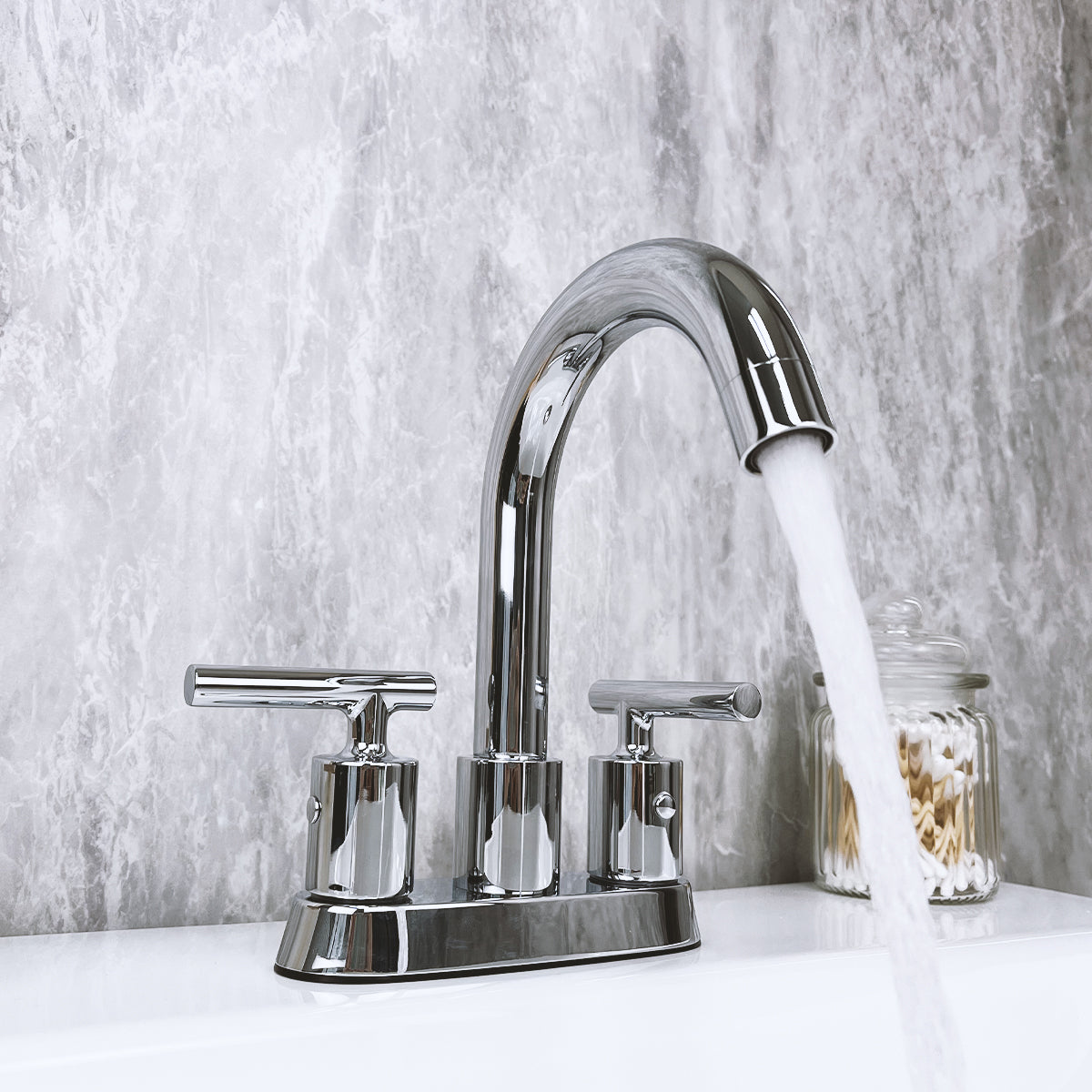 Lavatory Faucet in Chrome