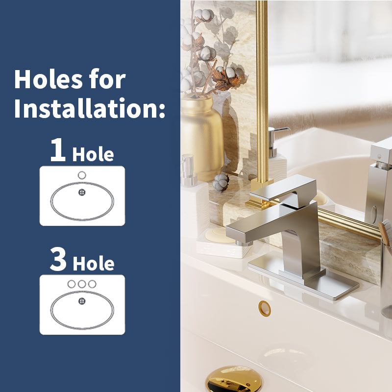 Lavatory Faucet Installation