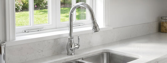 $91 Pull-Down Kitchen Faucets