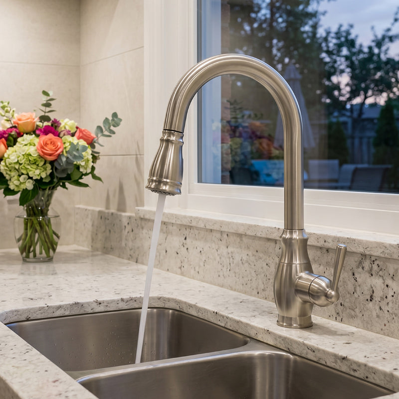 Pull-Down Kitchen Faucet
