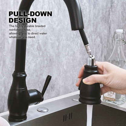 Pull-Down Kitchen Faucet