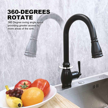 Pull-Down Kitchen Faucet