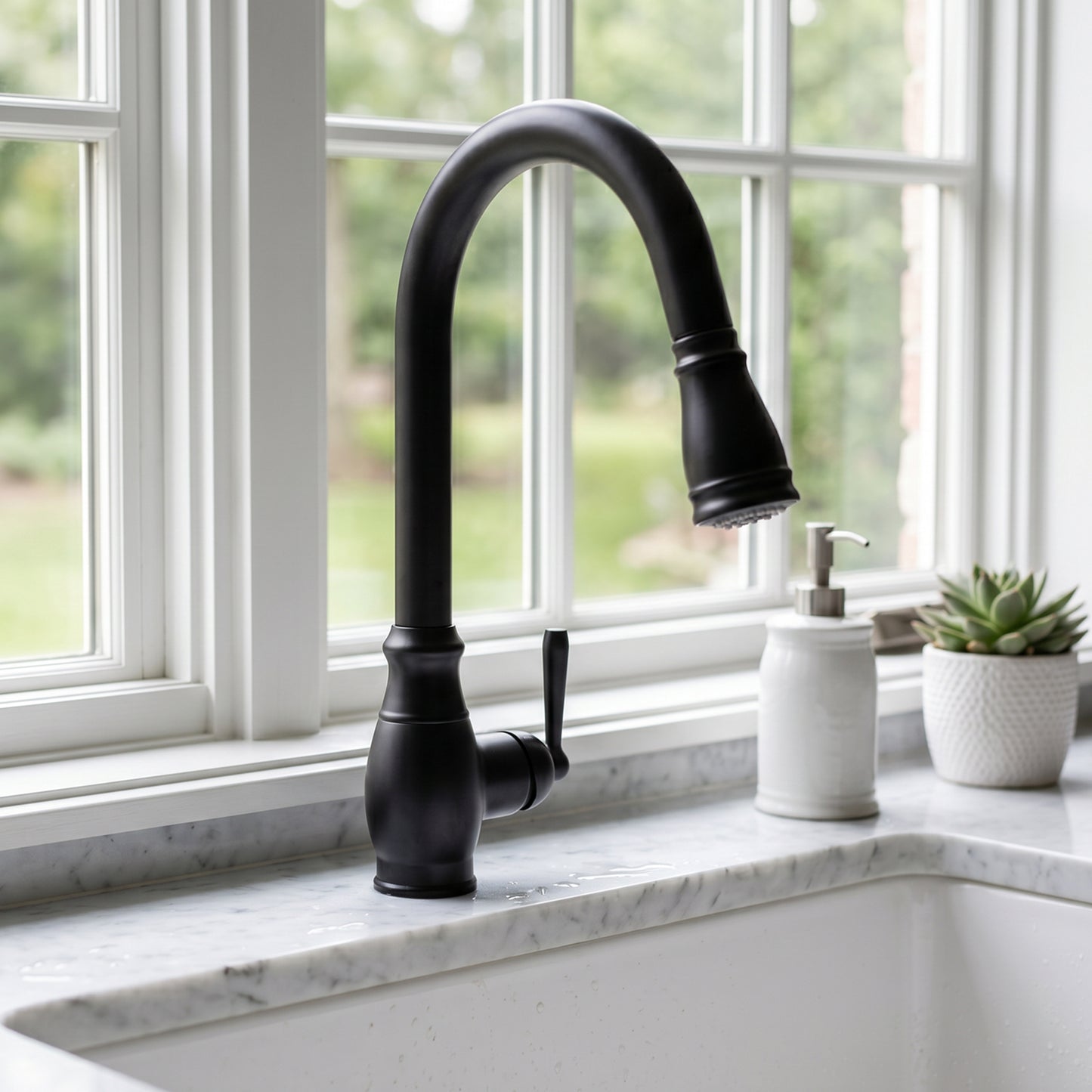 Pull-Down Kitchen Faucet