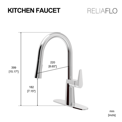 Pull-Down Kitchen Faucet