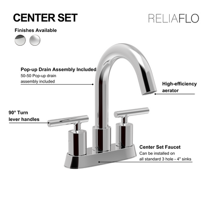 Lavatory Faucet features