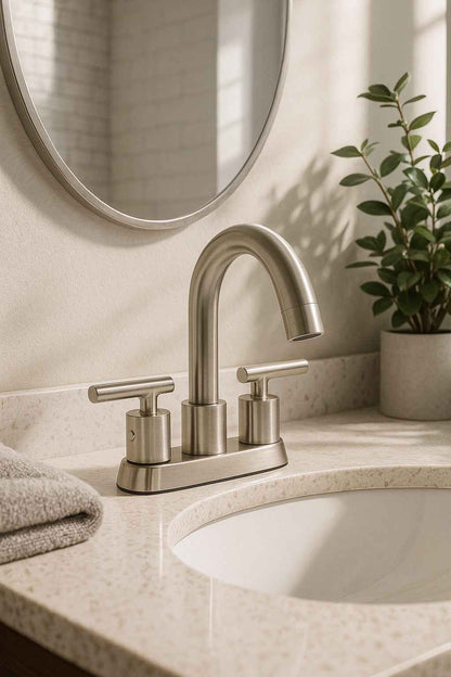 Center Set Lavatory Faucet