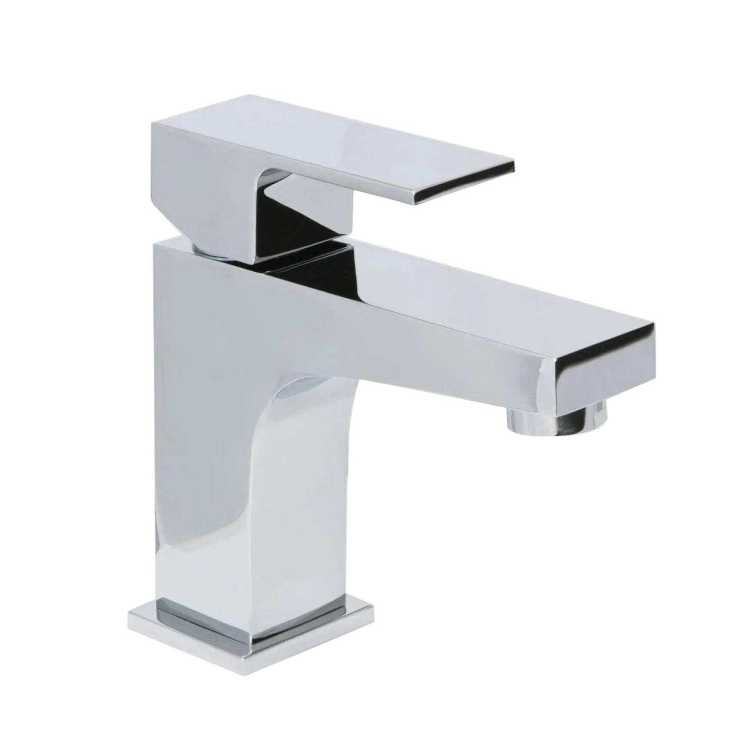 Chrome bathroom faucet 