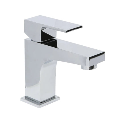 Chrome bathroom faucet 