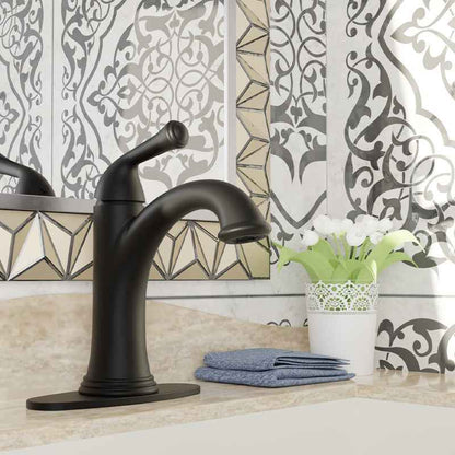 Single Control Lavatory Faucet - Stylish Designer Bathroom Sink Faucets