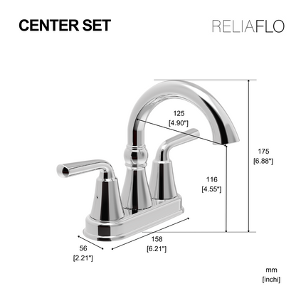 Centerset Lavatory Faucet