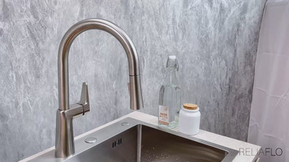 Pull Down Kitchen Faucet